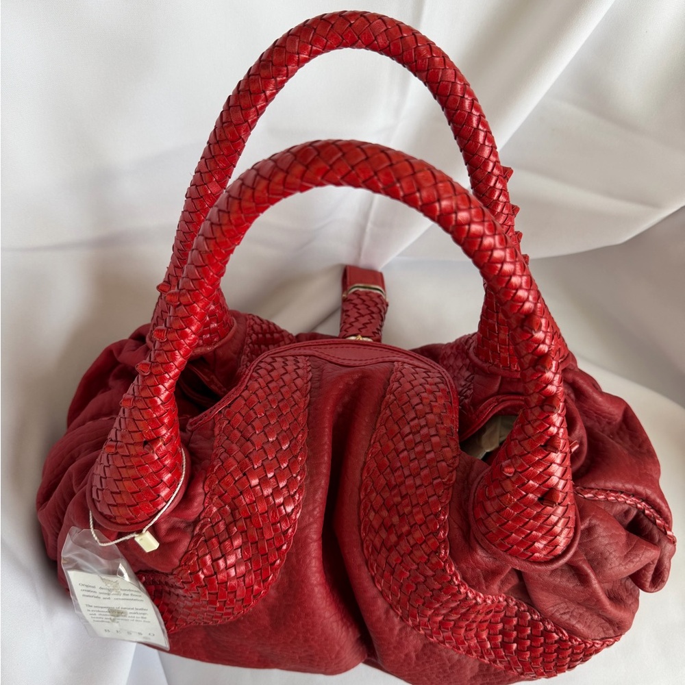 Chic Red Hobo Bag - Picture 8 of 11